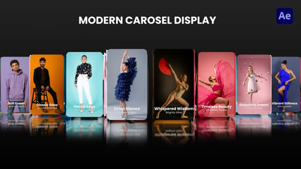 Modern Carousel Display | Carousel Product Promo | Carousel Portfolio（700579）-技能树